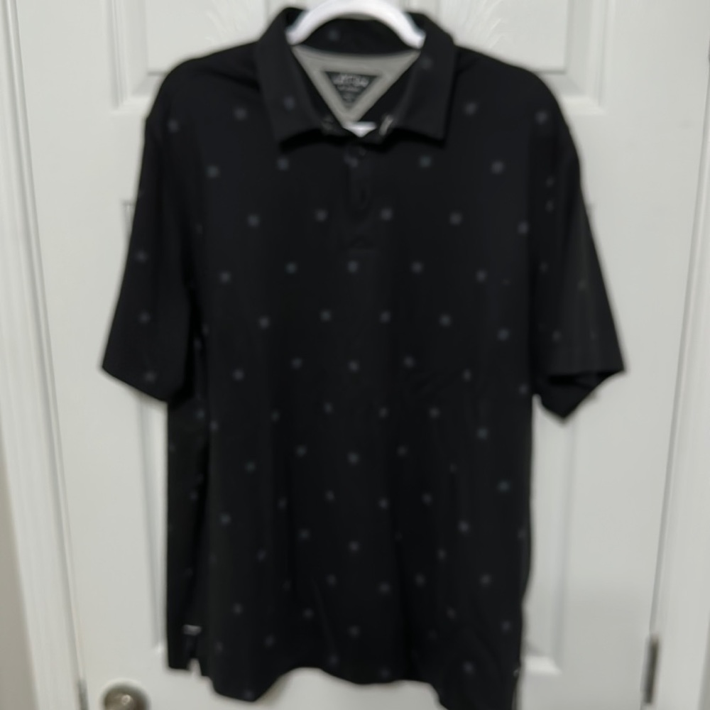 Men’s extra large black, Adidas Adipure Polo